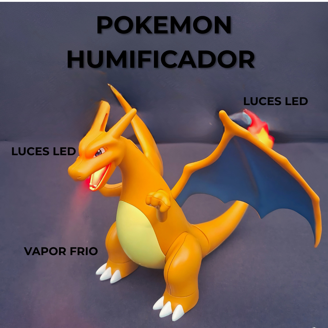 Figura Pokémon con Vapor, Sonido y Luces LED